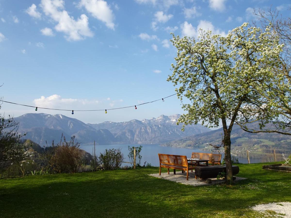 Biohof Schwanser Steinbach am Attersee Exterior photo